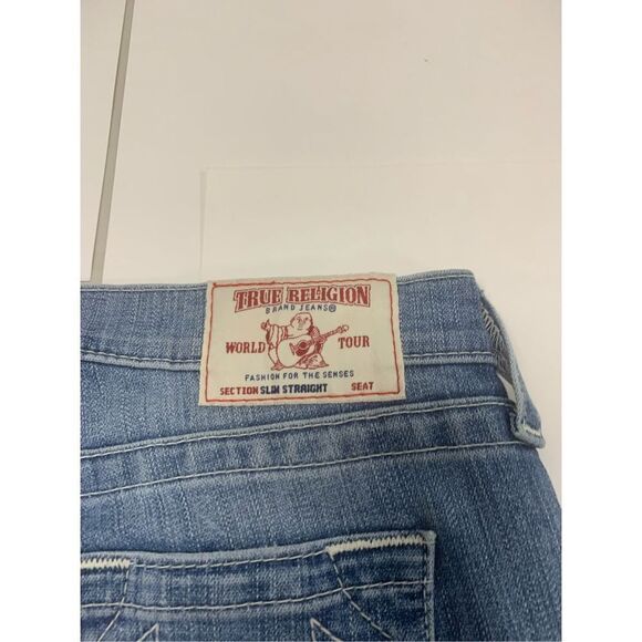 True Religion Slim Straight Jeans - Picture 4 of 10